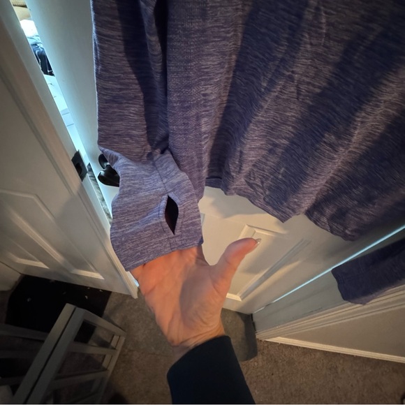 Spyder Long Sleeve Performance Top Purple Heathered Size M - Picture 2 of 5